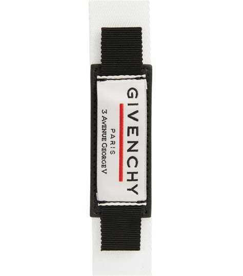 Givenchy Logo Strap Keyring 